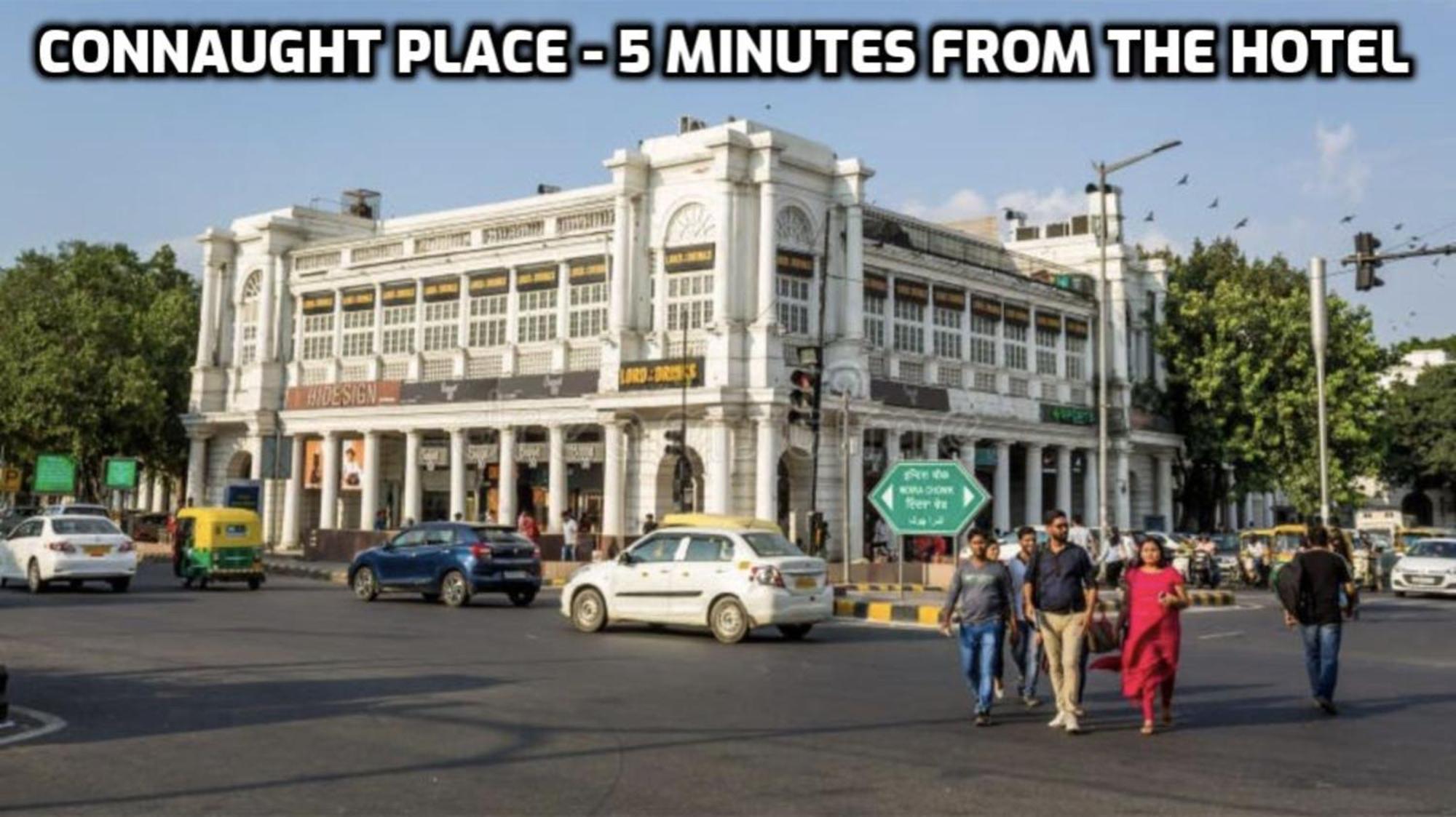 Hotel Glitz - Walk In From New Delhi Railway Station Екстериор снимка